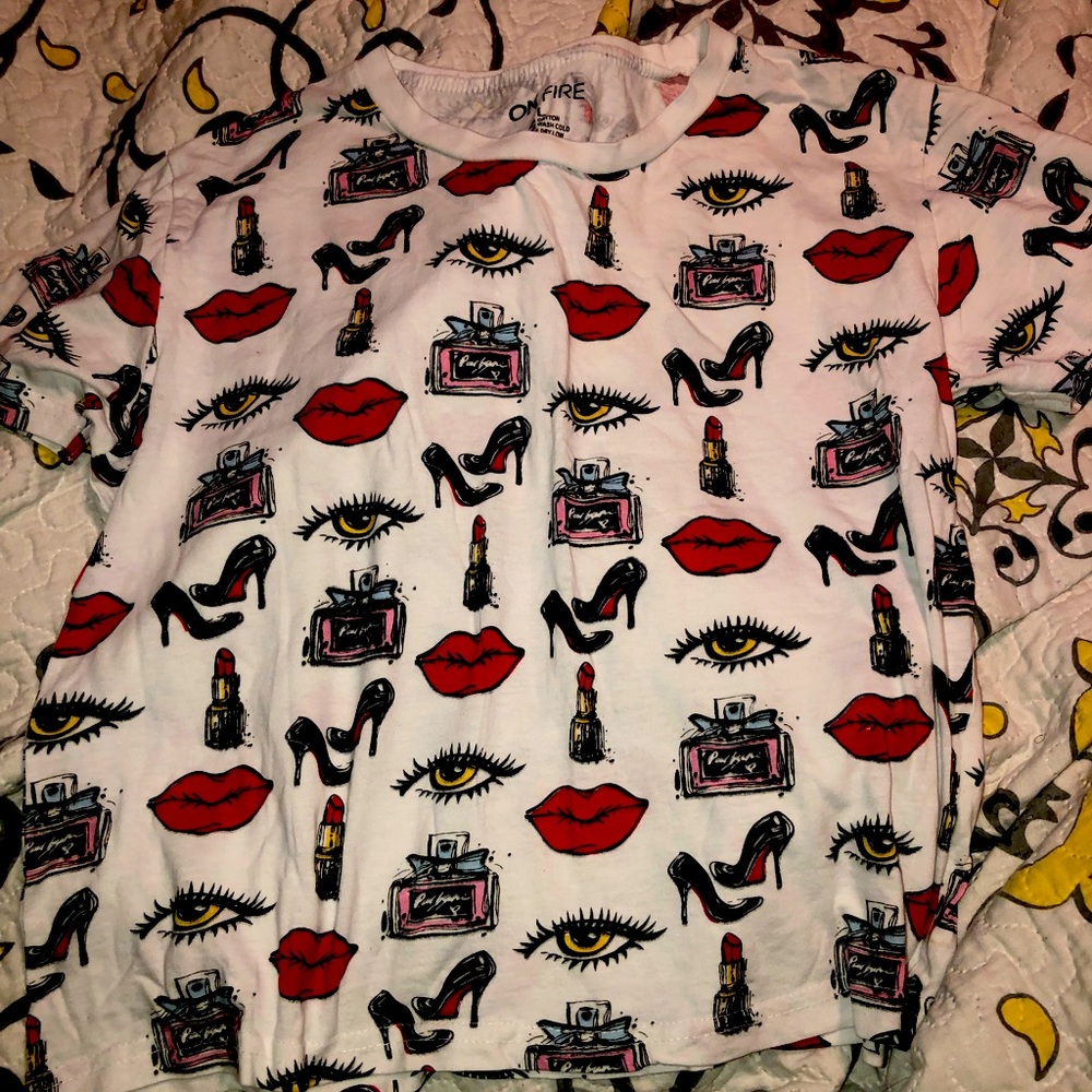 On Fire brand. Worn once. Size large